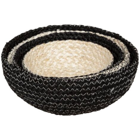 Set aus 4 Schalen Safari - Jute
