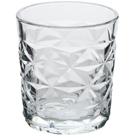 Set aus 6 Bechern Juli Wasser transparent 30cl - Atmosphera créateur d'intérieur