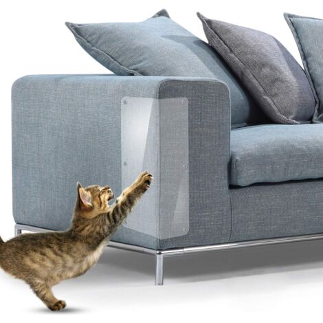 Set aus zwei selbstklebenden Schonern für Sofas gegen Katzenkratzer Schutzhülle für Möbel und Polster