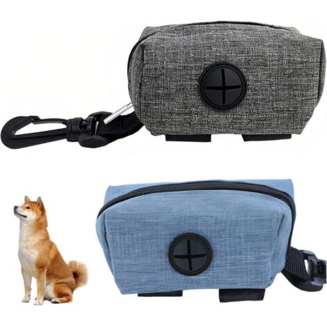 Set aus zwei Stoff-Hundekotbeutelspendern