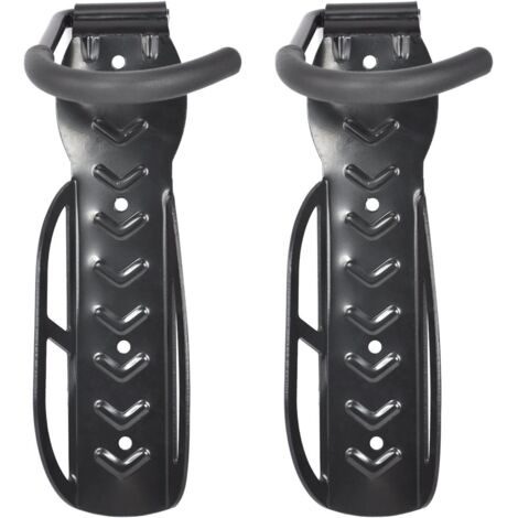 Set aus zwei wandmontierten Fahrradständern, vertikale Fahrradaufbewahrung, Ausstellungsfläche für Zuhause und Garage, platzsparend