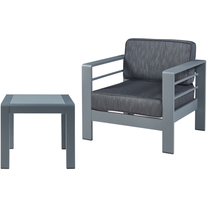 Set Avise Mobili da Esterno 1 Poltrona e 1