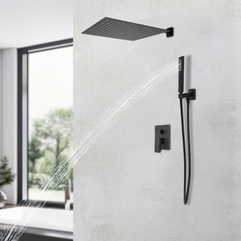 Set bagno-doccia da parete regolabile 360° per appartamenti e hotel