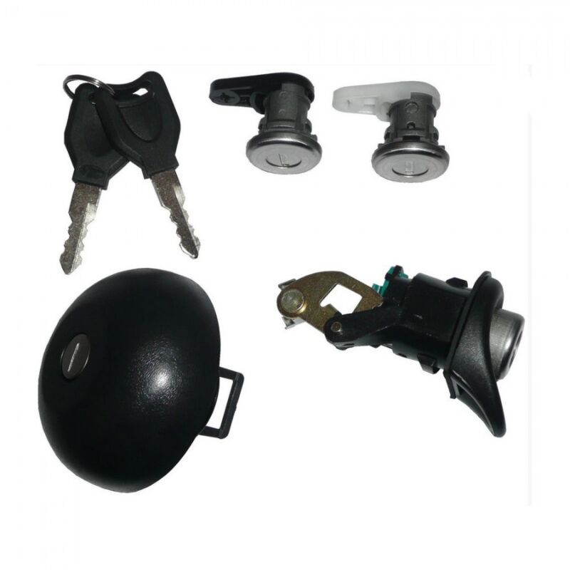 Set barillets coffre poussoir portes avant bouchon réservoir Twingo I 256993