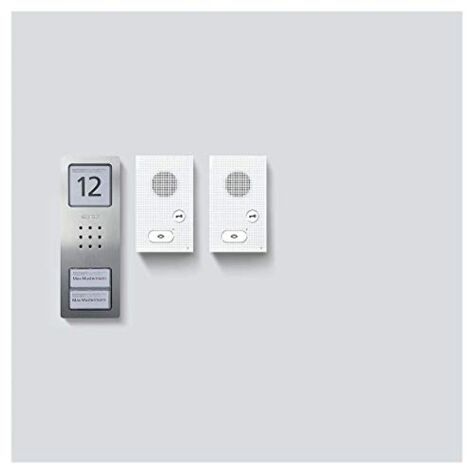 Set Base Siedle CAB 850-2 E/W acciaio inossidabile