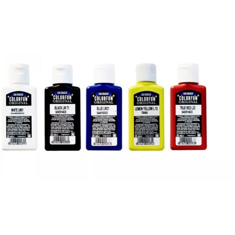 Set basic paste coloranti per resine epossidiche - 5 x 25 ml