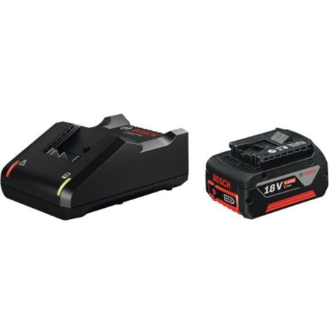 Set batterie Bosch Professional GBA 18V 4,0Ah + Chargeur GAL 18V-40