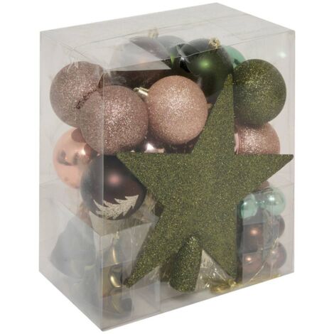 Set Baumschmuck 44 Teile Secrets des Bois - Feeric lights & christmas