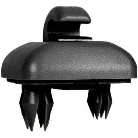 Set bestehend aus 1 automatischem Sonnenblendenclip, automatischer Sonnenblendenhaken-Halterung für Audi A1 A3 A4 A5 Q3 Q5 (8E0 857 562) A7 B6 B7 B8 S4 S5