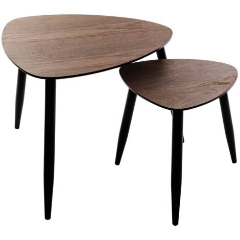 Set bestehend aus 2 Couchtischen Mileo