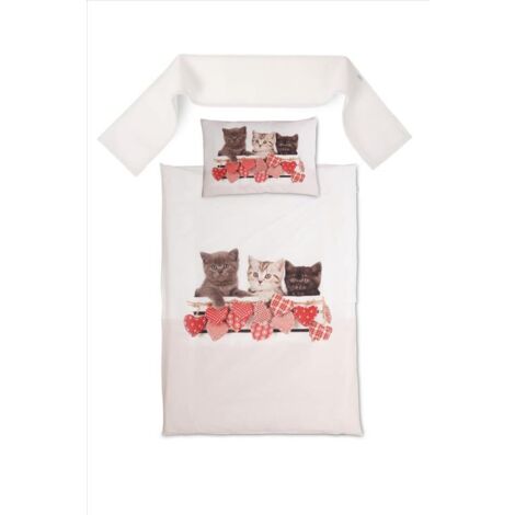 Set biancheria da letto 3 pezzi CONTENTO