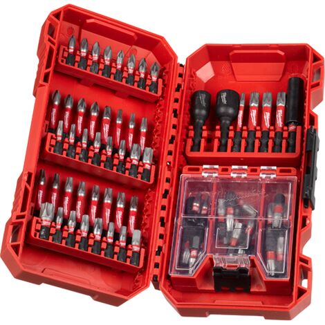 Set bit avvitatura shockwave da 75 pezzi milwaukee 4932492008