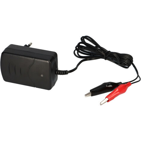 Set - Bleiakku und Ladegerät - 6V 12Ah Multipower Akku 0,6A Lader