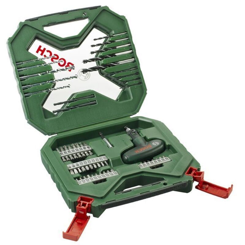 Bosch - valigetta set con accessori per foratura e avvitatura 54 pezzi 2607010610