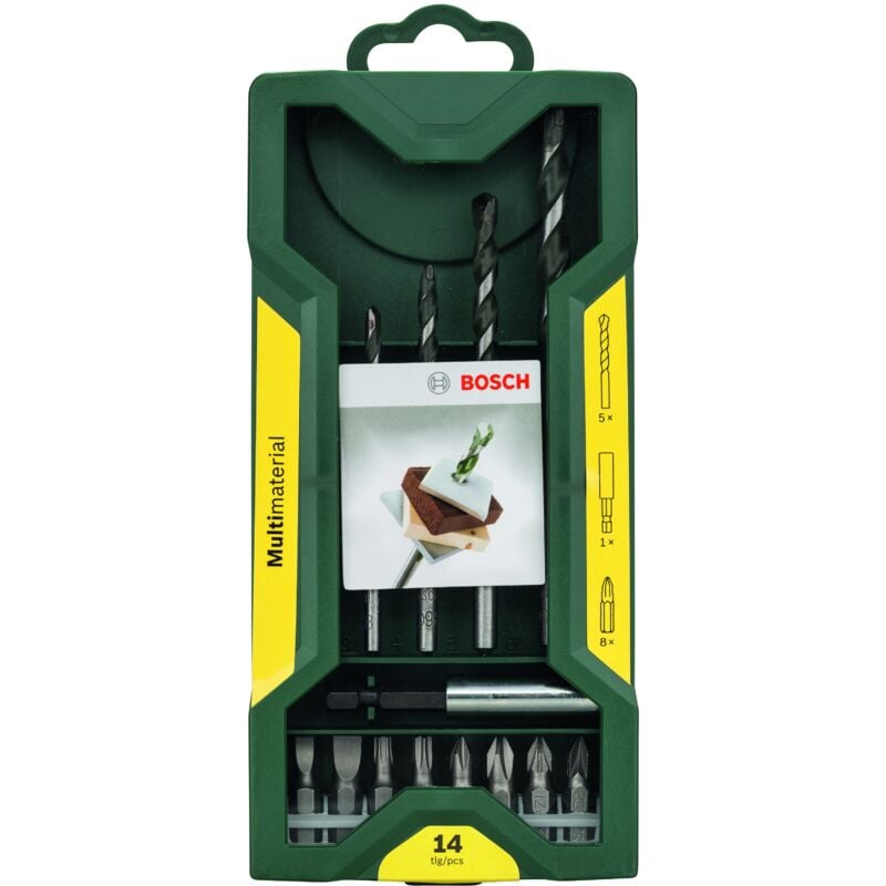 

BOSCH 2607017161 Mini X-Line con 14 unidades para taladrar y atornillar