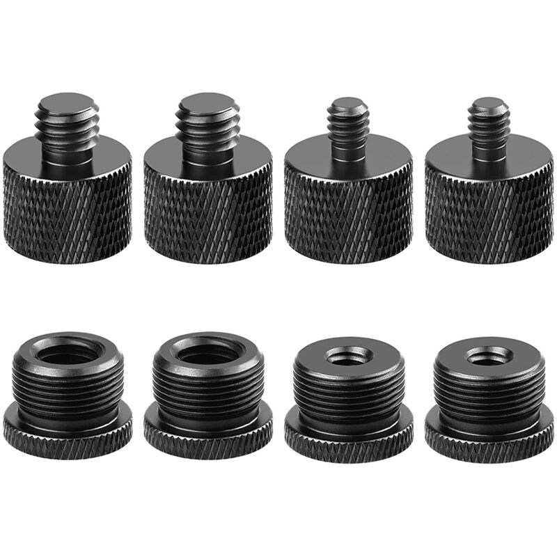 Image of Set Braccio per Microfono con Supporto Microfono, Adattatori Filettati da 5/8 Femmina un 3/8 e 1/4 Ecc.