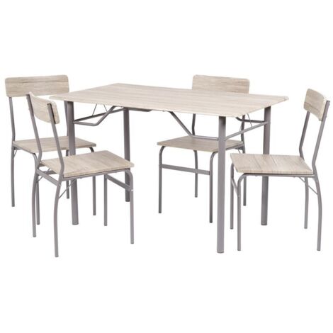 Set Braga 4 sedia + tavolino