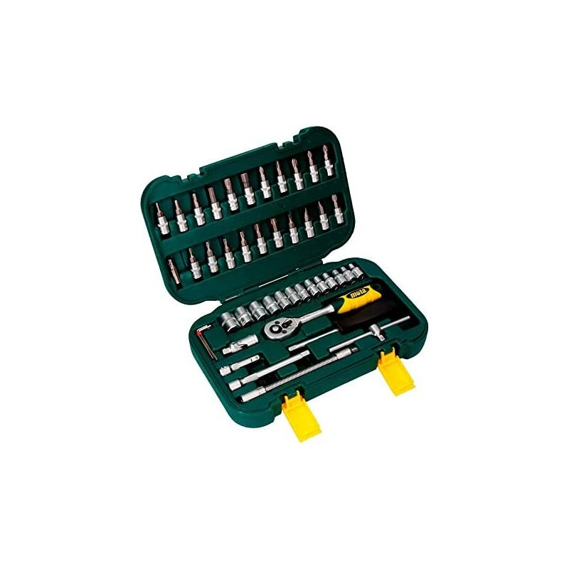1/4'- 45 pz-cr.v ek402 set di fori per chiavi e acc. 1/4'- 45 pz-cr.v ek402
