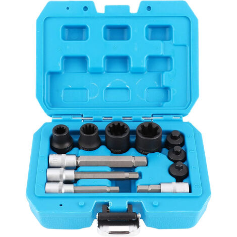 Set Bussole Smontaggio Montaggio Pinze Freni 11PZ Mercedes 3/8'' 1/2''