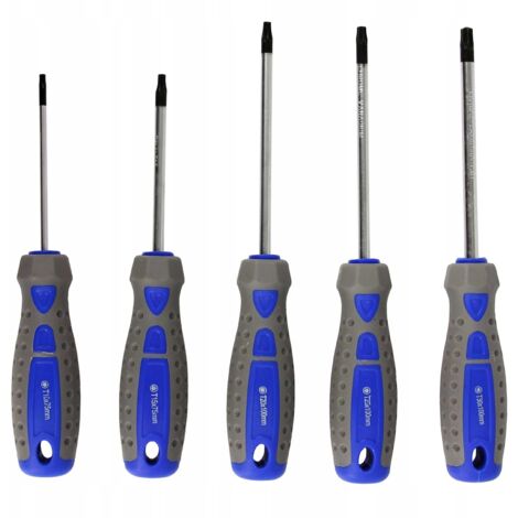 SET CACCIAVITI 5 PEZZI CACCIAVITI TORX
