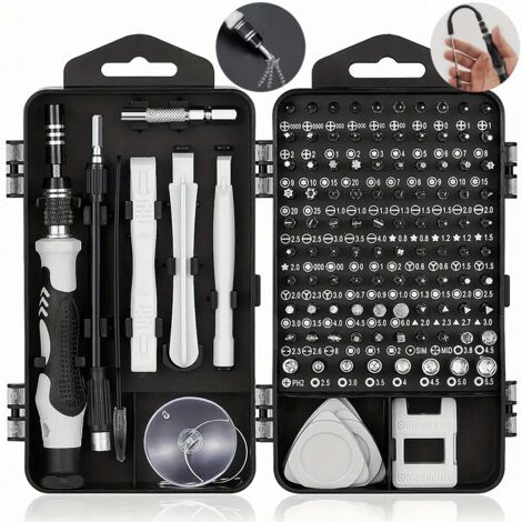 SET CACCIAVITI DI PRECISIONE SERVIZIO INSERTI CACCIAVITE TORX CASSA 140 pz.