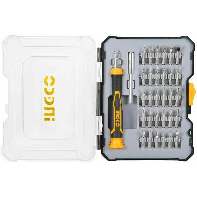 Image of Ingco - Cacciavite di precisione per smartphone e iphome set 30 pezzi con cover