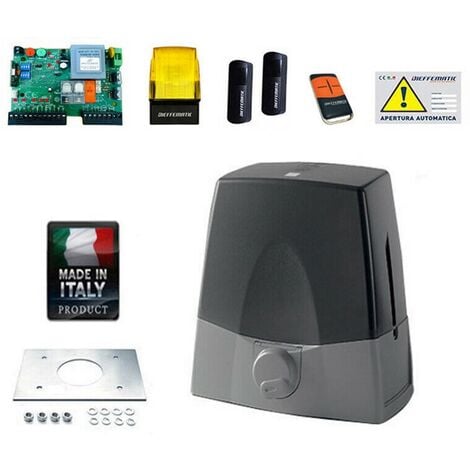 Set Cancello Elettrico Scorrevole 230v 1000 Kg Si Adatta A Bft Deimos Lem 220v