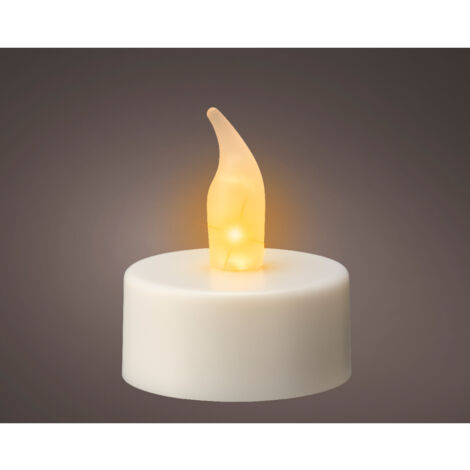Set candele led Kaemingk 482264 Luci da tè Lumineo LED  6x pezzi bianche