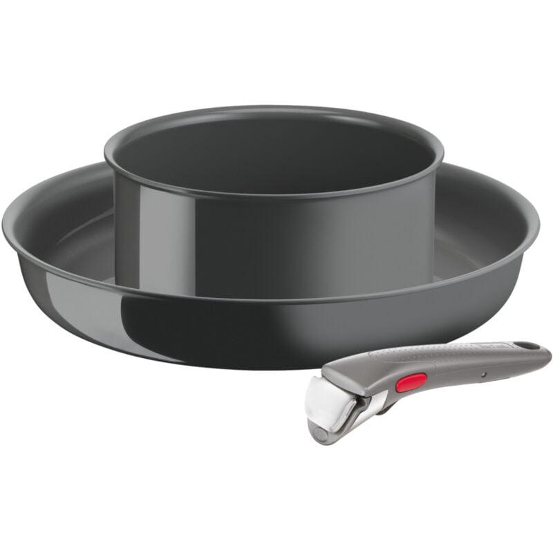 Ensemble de 3 poêles à frire Tefal L26093 Ingenio Renew en céramique
