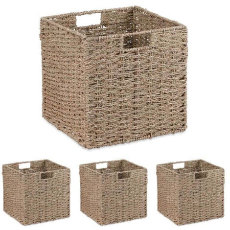 Set cestello portaoggetti in erba marina