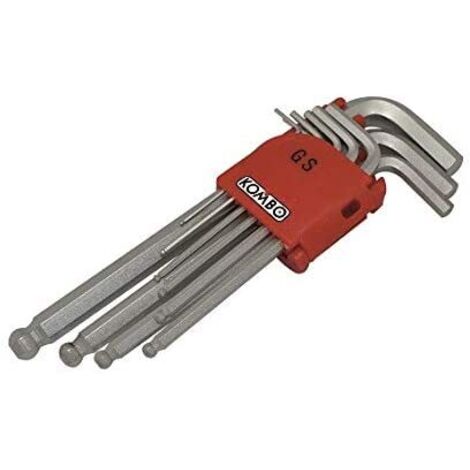 STANLEY® 0-69-256 Set Chiavi Esagonali Estremità A Sfera, 9 Pezzi (1,5