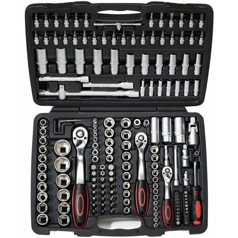 Set chiavi a bussola 171 pezzi 1/4 + 3/8 + 1/2 pollice SW 4-32mm Z.72 / 72/72 6KT ORA