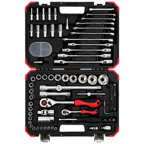 Set Chiavi a bussola Gedore Red 92 pezzi rosso