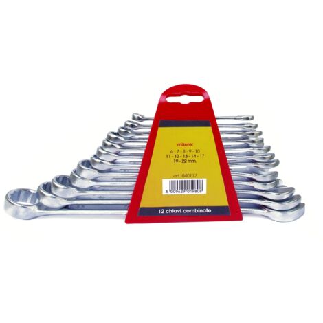 SET CHIAVI COMBINATE 12 PZ