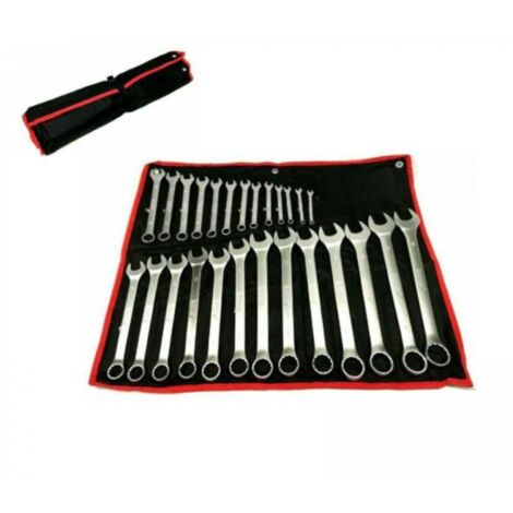 Set Chiavi Combinate Inglesi e Torx Dritta Fissa da 6 a 32 MM Fodero