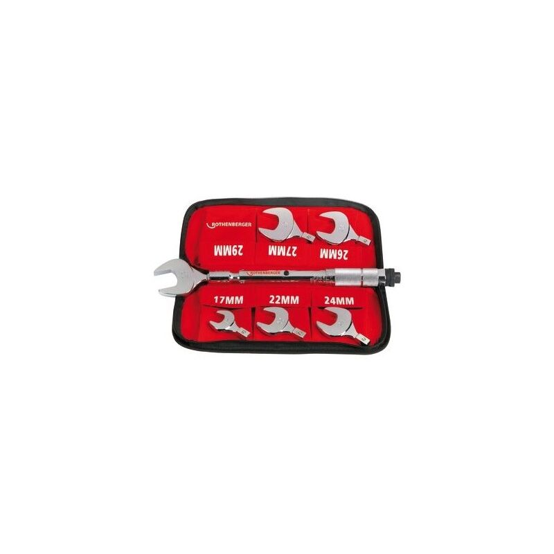 Banyo Rothenberger 175001 Kit Chiavi A Forcella Dinamometriche 14 7...