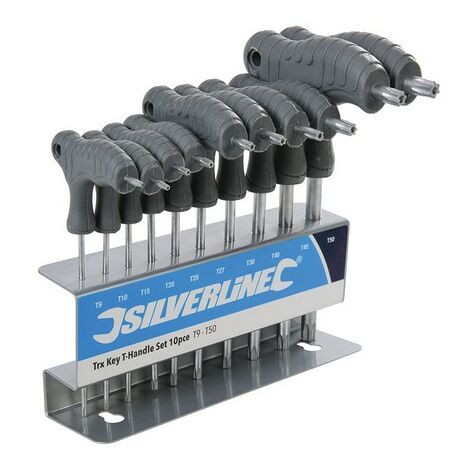  Serie 9 chiavi TORX corte 10-50 FERVI