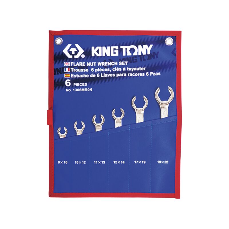 Set Chiavi Tubo Freno 6 Pezzi 8-22mm