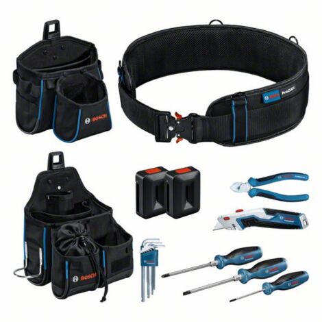 SET CINTURON-CARTUCHERAS CON HERRAMIEN