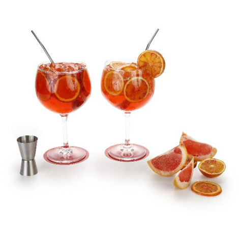 SET COCKTAIL 2 PAILLES + DOSEUR - LUDI VIN