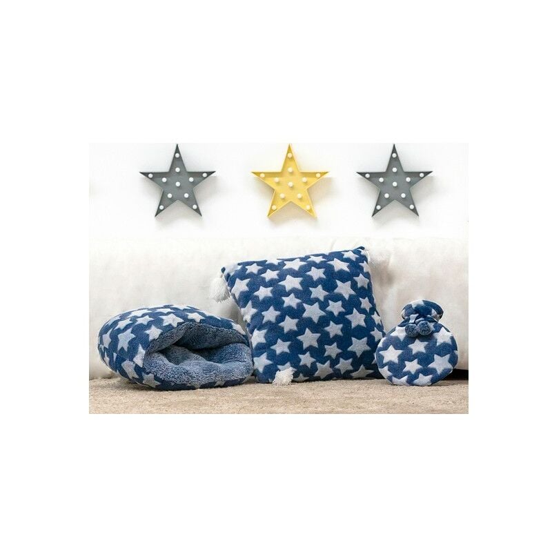 

Set Cojín Bolsa de Agua Caliente Calientapiés Azul (3 pcs)
