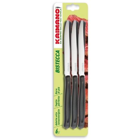 Set Coltelli per Bistecca Dinamik 6 Pezzi Col. Legno