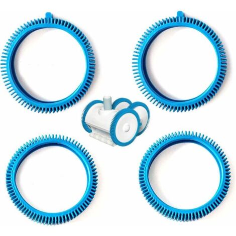 Set combinato pneumatico anteriore e pneumatico posteriore compatibile con PoolCleaner Poolvergnuegen Kit pneumatico anteriore con Super Hump 896584000-143 (confezione da 2) e kit pneumatico posterior