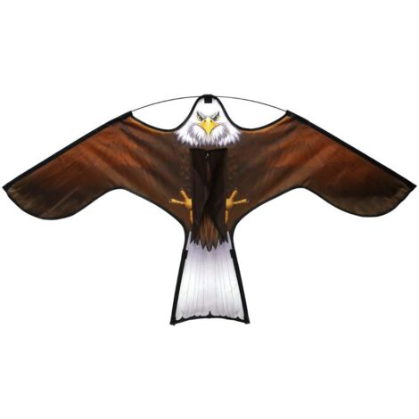 Set cometa Águila espantapájaros con pértiga 4 m Biotop