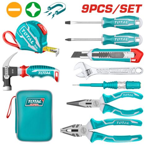 Set compatto da utensili manuali con borsa