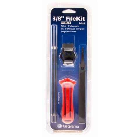 Set complet d'affûtage de chaîne Husqvarna 3/8" MINI 1.3mm H37