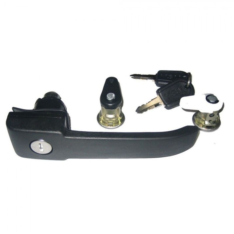 Univcar - Set complet poignée de porte battante extérieure Arrière Express + Barillet de porte av 7701366362