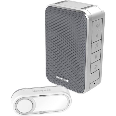 Set complet pour Carillon sans fil Honeywell DC313SG 150 m argent, gris Y081501
