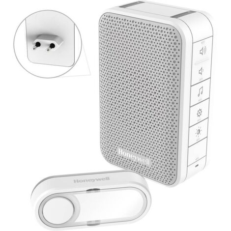 Set complet pour Carillon sans fil Honeywell DC313SP2 150 m blanc, gris Y081271