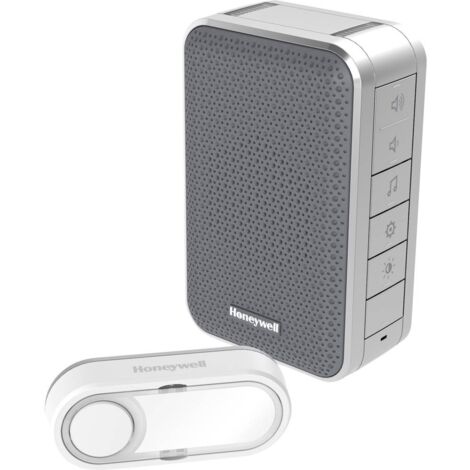 Set complet pour Carillon sans fil Honeywell Home DC313SG 150 m argent, gris - argent, gris